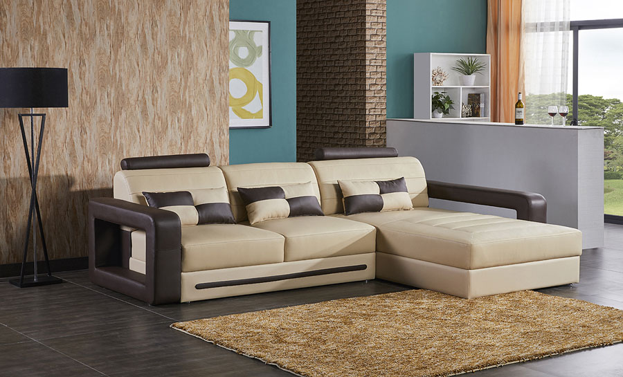 Ikari - 2sC - Leather Sofa Lounge Set